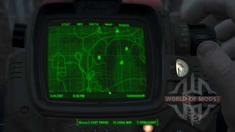 Immersive Map 4k - TERRAIN - Big Squares для Fallout 4