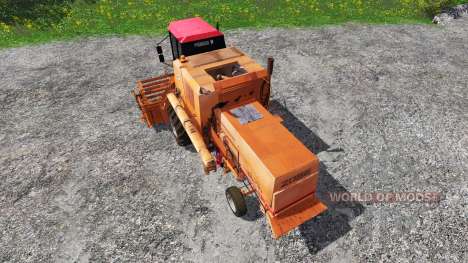Bizon Z056 [оранжевый] для Farming Simulator 2015