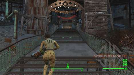 Multi-cam Vault Suit Re-texture для Fallout 4