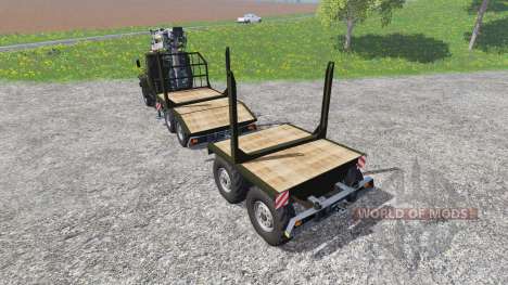 Урал-4320 [лесовоз] v3.0 для Farming Simulator 2015