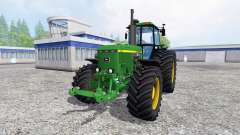 John Deere 4455 4WD для Farming Simulator 2015