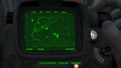Immersive Map 4k - BLUEPRINT Inv. - Full Squares  для Fallout 4