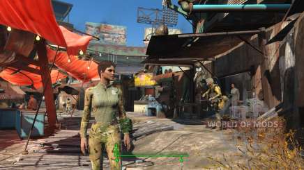 Multi-cam Vault Suit Re-texture для Fallout 4