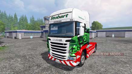 Scania R560 [eddie stobart] для Farming Simulator 2015