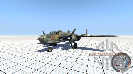 B-25 Mitchell v.1.01 для BeamNG Drive