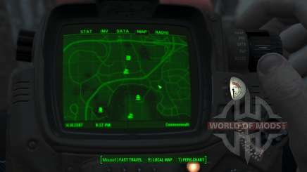 Immersive Map 4k - VANILLA - Big Squares для Fallout 4