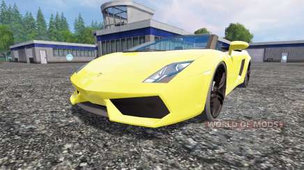 Lamborghini Gallardo Spyder для Farming Simulator 2015