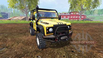 Land Rover Defender 90 v2.0 для Farming Simulator 2015