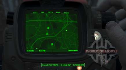 Immersive Map 4k - VANILLA - No Squares для Fallout 4