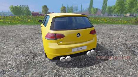 Volkswagen Golf VII v1.3 для Farming Simulator 2015