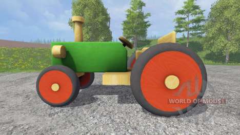Деревянный трактор для Farming Simulator 2015