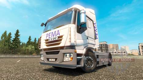 Скин Pema на тягач Iveco для Euro Truck Simulator 2