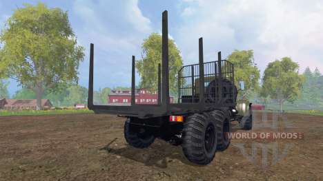 КрАЗ-255 В1 [лесовоз] v2.0 для Farming Simulator 2015