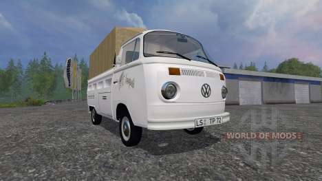 Volkswagen Transporter T2B 1972 [trailer] для Farming Simulator 2015