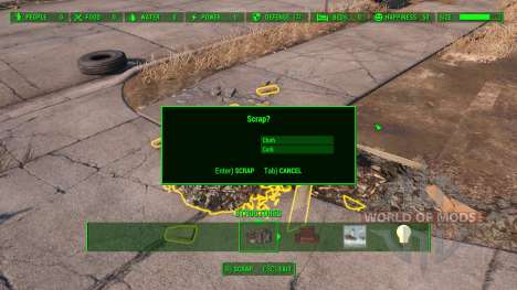 Полная очистка территории для Fallout 4