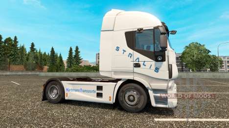 Скин Hartmann Transporte на тягач Iveco для Euro Truck Simulator 2