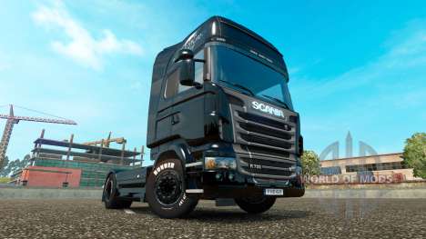 Скин Форсаж 6 на тягач Scania для Euro Truck Simulator 2