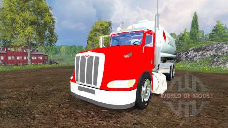 Peterbilt 384 [tanks] для Farming Simulator 2015