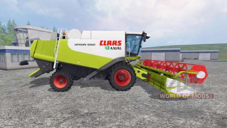 CLAAS Lexion 550 v2.0 для Farming Simulator 2015