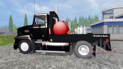 Mack CH612 [flatbed] v2.0 для Farming Simulator 2015