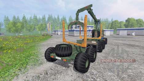 КрАЗ-255 В1 [лесовоз] v2.5 для Farming Simulator 2015