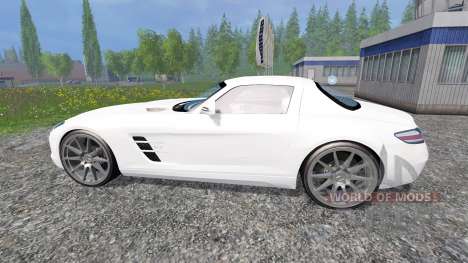 Mercedes-Benz SLS AMG для Farming Simulator 2015