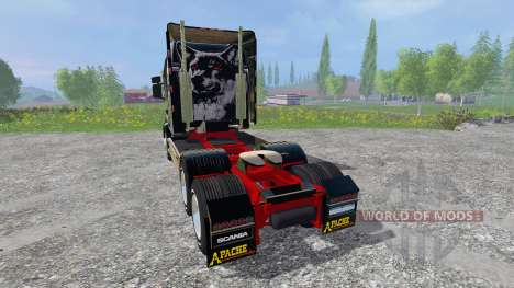 Scania T164 [Apache Demolition] для Farming Simulator 2015