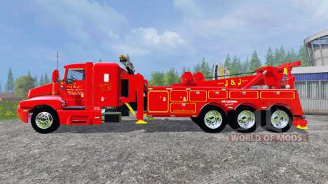 Kenworth T600B [tow truck] для Farming Simulator 2015