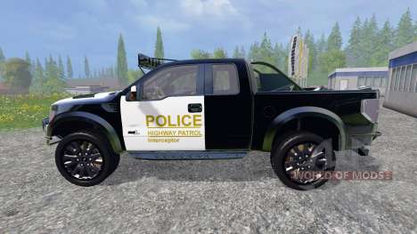 Ford F-150 Raptor Police для Farming Simulator 2015