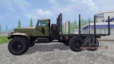 КрАЗ-255 В1 [лесовоз] для Farming Simulator 2015