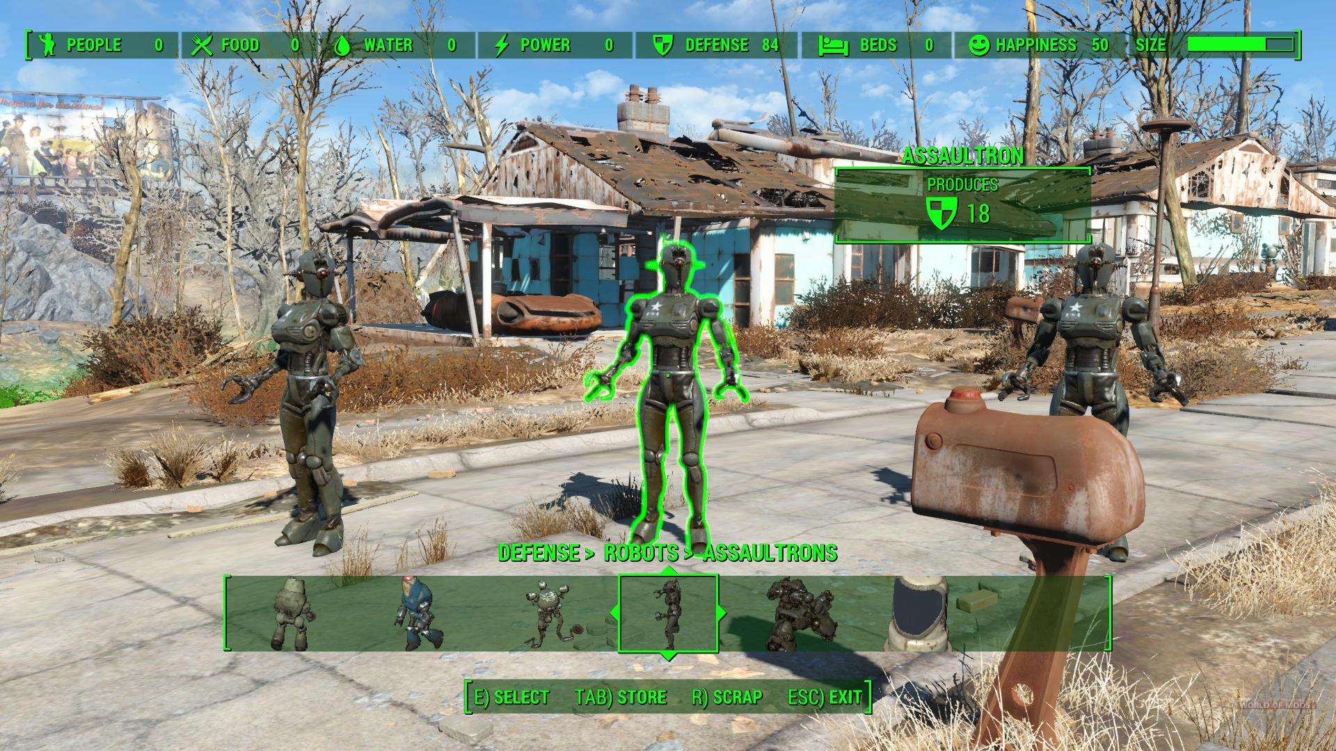 Fallout 4 верстак для роботов модификации фото 102