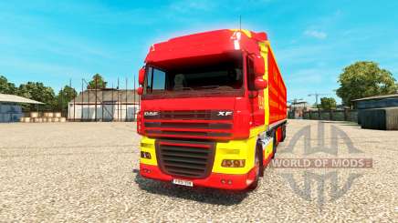 Скин DLRG на тягач DAF для Euro Truck Simulator 2