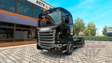 Скин Haudegen на тягач Scania для Euro Truck Simulator 2