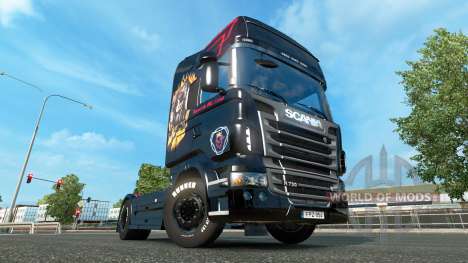 Скин Scania на тягач Scania для Euro Truck Simulator 2