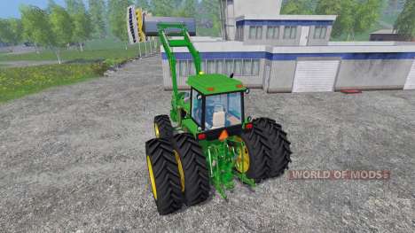 John Deere 4960 4WD FL для Farming Simulator 2015