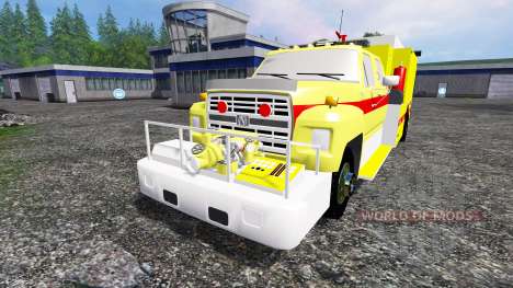 Ford F-800 [fire truck] для Farming Simulator 2015