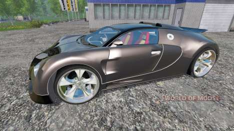 Bugatti Veyron v2.0 для Farming Simulator 2015