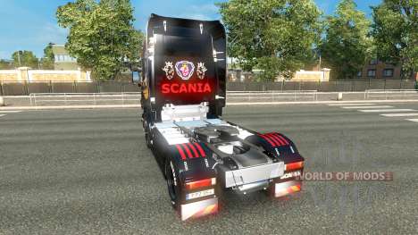 Скин Scania на тягач Scania для Euro Truck Simulator 2