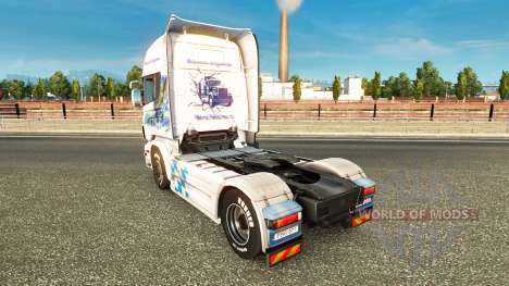Скин Bavaria Express на тягач Scania для Euro Truck Simulator 2