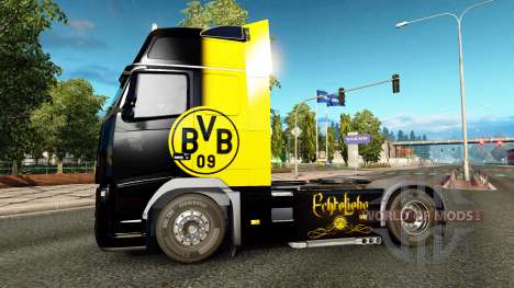 Скин BvB на тягач Volvo для Euro Truck Simulator 2
