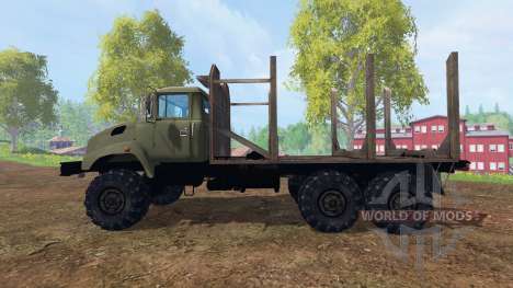 КрАЗ В18.1 [лесовоз] для Farming Simulator 2015