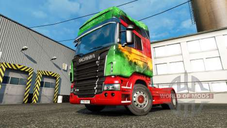 Скин Lower на тягач Scania для Euro Truck Simulator 2