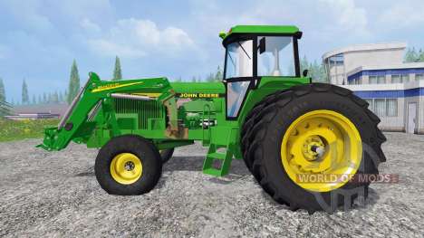 John Deere 4960 2WD FL для Farming Simulator 2015