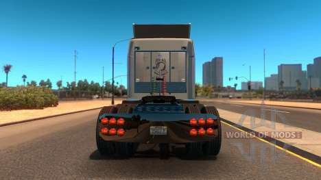 Kenworth W900B Long для American Truck Simulator