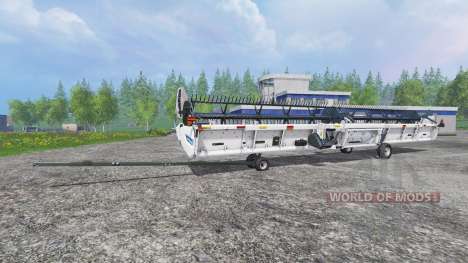 New Holland Super Flex Draper 45FT [white] для Farming Simulator 2015