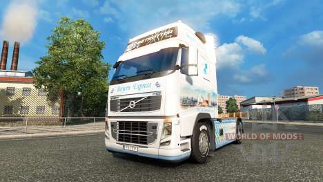 Скин Bavaria Express на тягач Volvo для Euro Truck Simulator 2