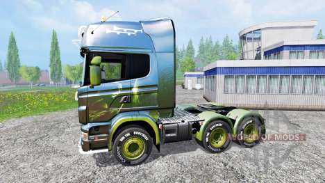 Scania R730 [alien] v2.1 для Farming Simulator 2015