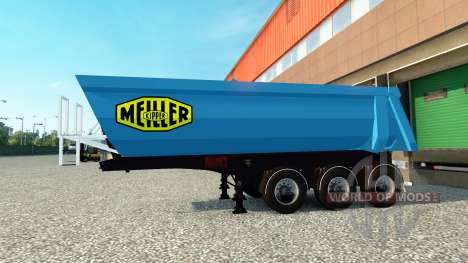 Скин Meiller Kipper на полуприцеп для Euro Truck Simulator 2