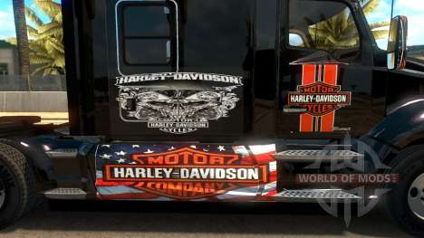 T680 Harley Davidson skin для American Truck Simulator