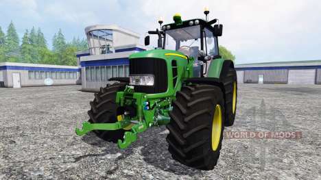 John Deere 7530 Premium v1.2 для Farming Simulator 2015